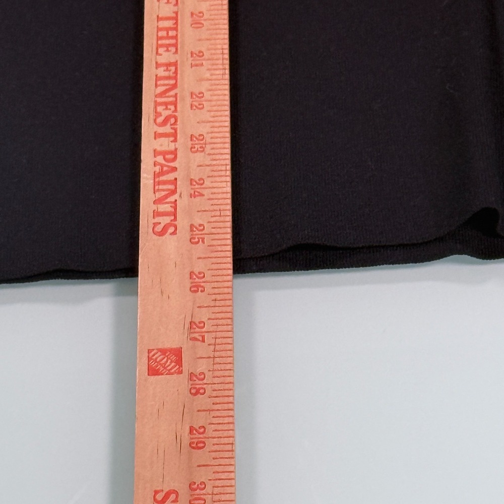 Anne Klein Half Sleeve Turtleneck Sweater Black Top Womens -Sz M Tag Reads AL - Picture 15 of 15